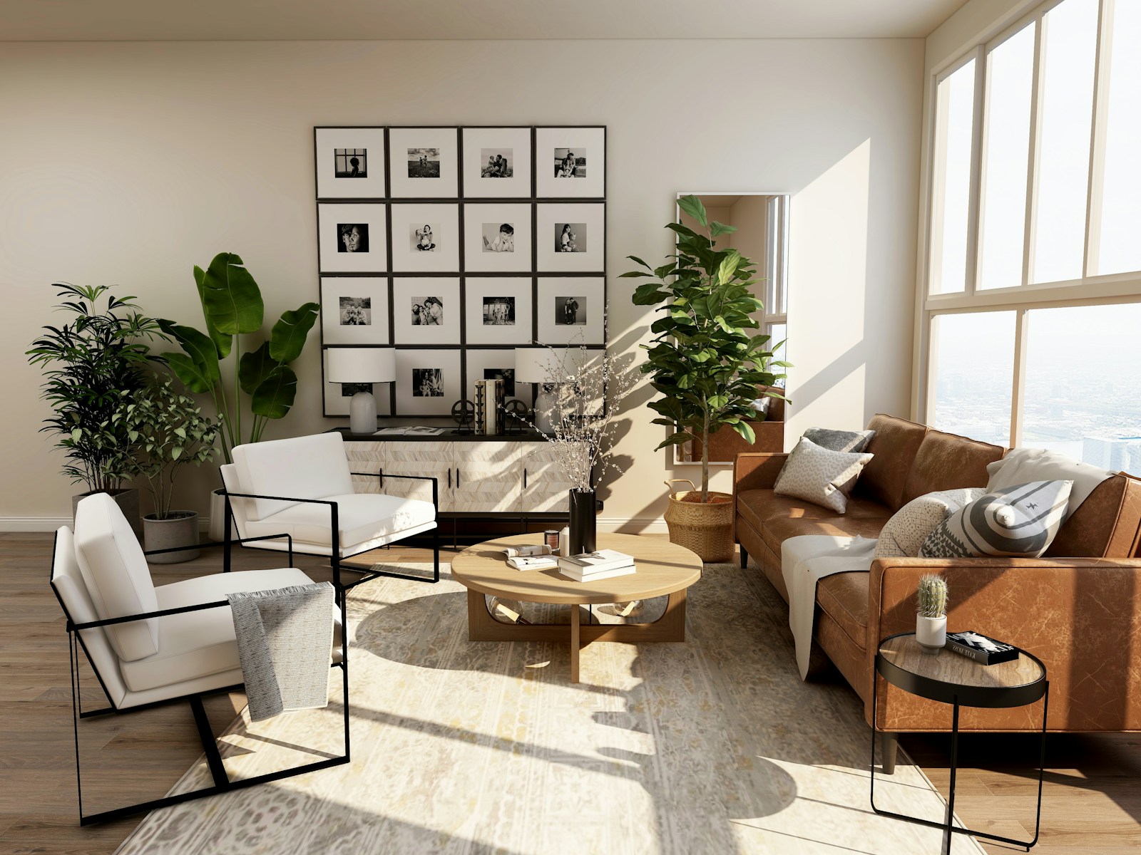 Warm and welcoming home interior